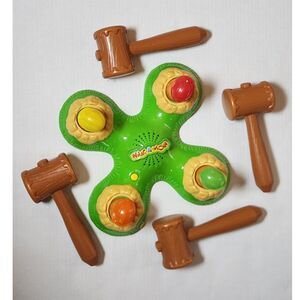 Hasbro Whac‑A‑Mole Electronic Game 2004 With Mallets
